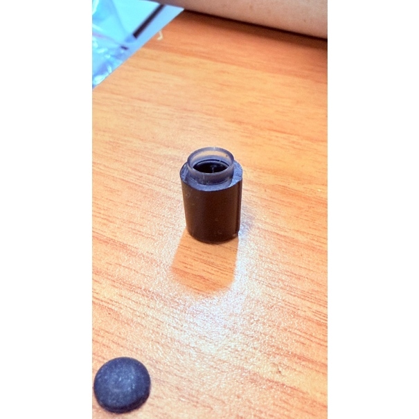 Manopola con linea indicatrice bianca, per tastiera Korg
