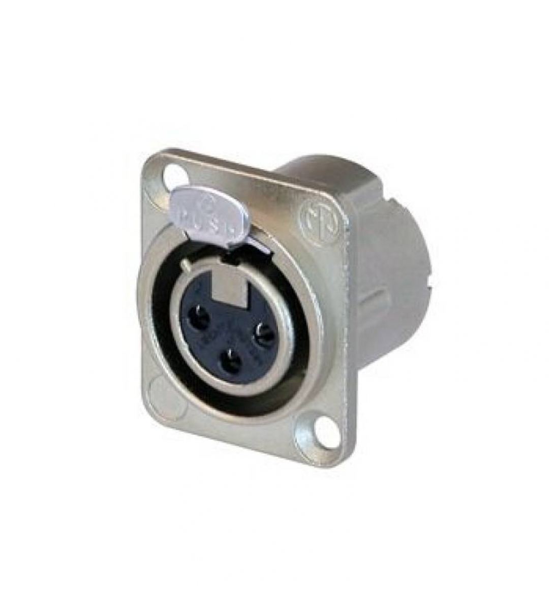 Neutrik XLR 3P in alluminio anodizzato, migliorata in affidabilità e robustezza [NC3FDLX]