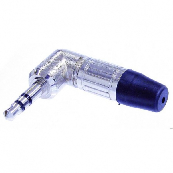 Jack Stereo professionale NEUTRIK Ø 3.5 mm - 1/8” interamente in metallo, senza viti e con l’esclusivo serracavo, 3 poli [NTP3RC]