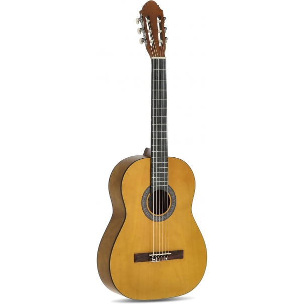 NAVARRA NV11 chitarra classica 4/4 miele, borsa inclusa, 2 plettri