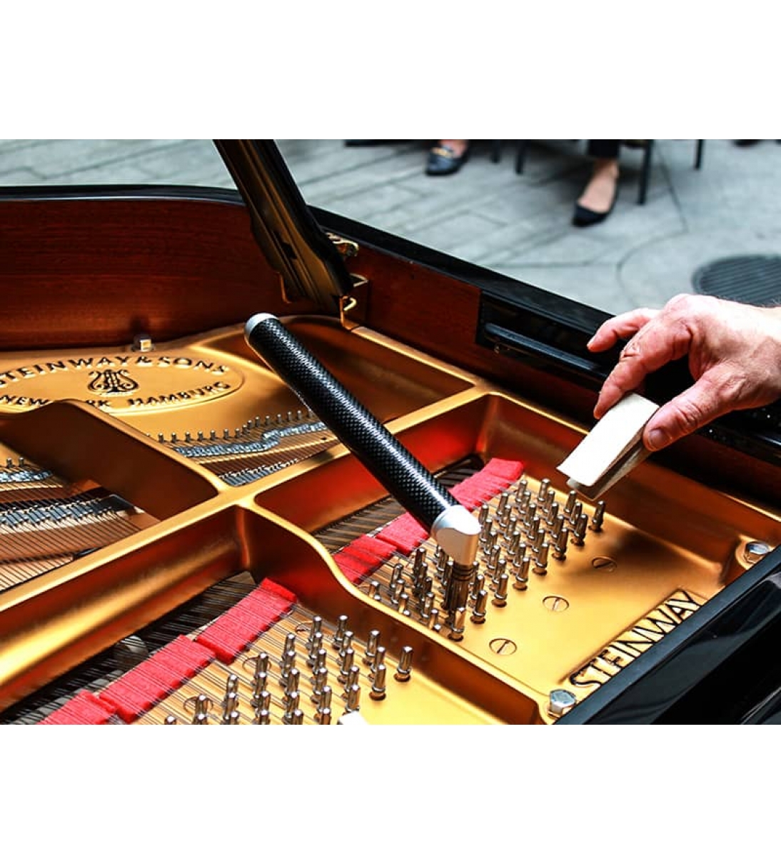 Accordatura Pianoforte a coda presso domicilio  indicatoci [B035BN148371]