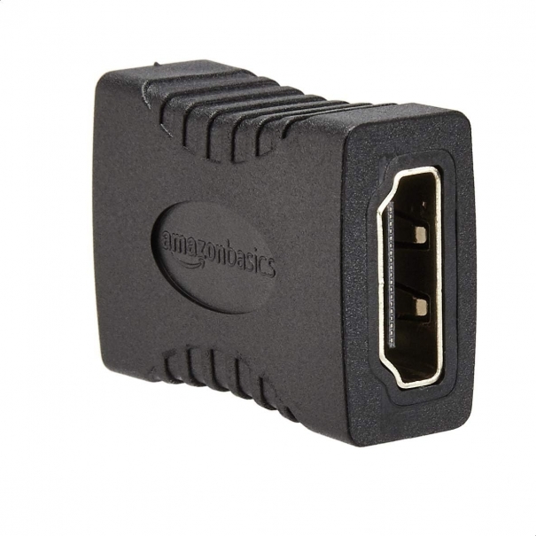 Accoppiatore HDMI (confezione da 2), 29 x 22 mm, Nero B006ff146741