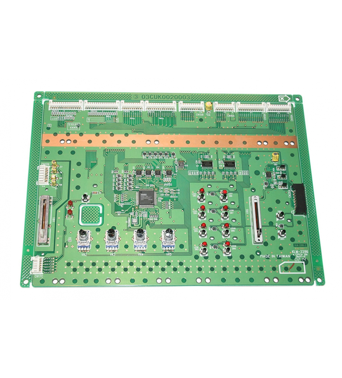 Scheda del pannello sinistro (KLM-2286) per il sintetizzatore Korg Triton Studio, Korg 001228600