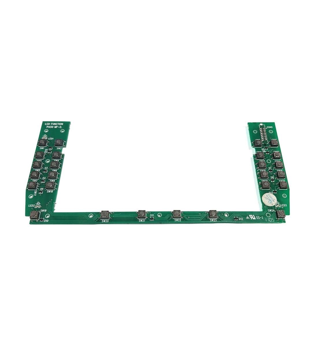 Scheda del pannello centrale per tastiera Korg MP5000203