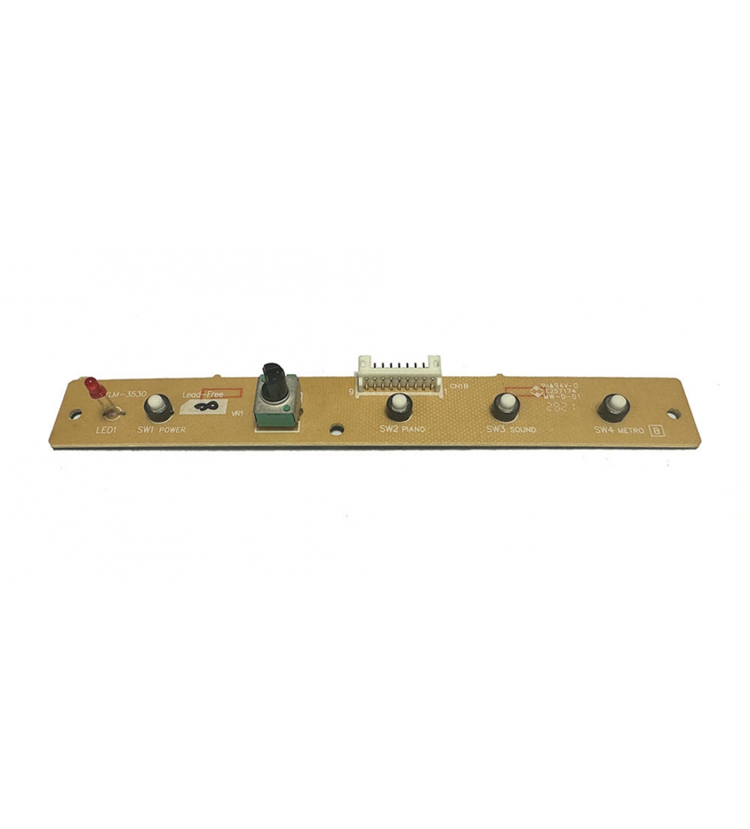 Scheda jack (KLM-3530), per pianoforte digitale Korg B1 o B2, Korg 510C92963530