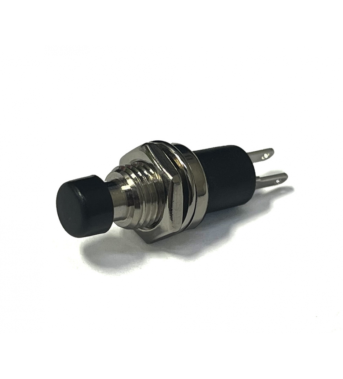 Interruttore a pulsante nero, momentaneo, SPST, Korg 500375018900 e 510374531001