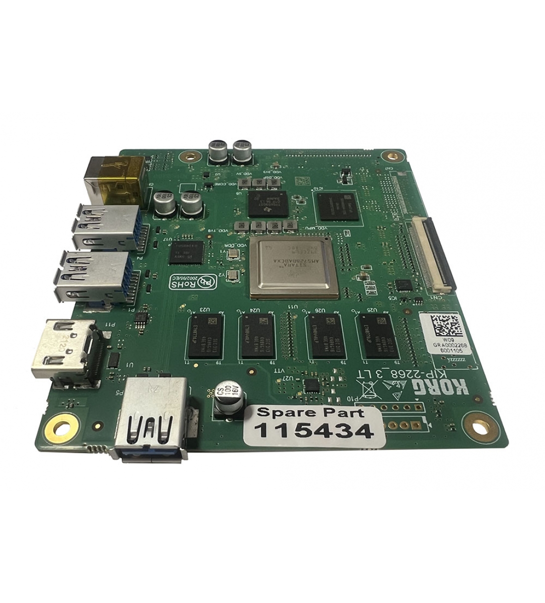 Scheda CPU per tastiera Korg PA5X, Korg GRA0002268