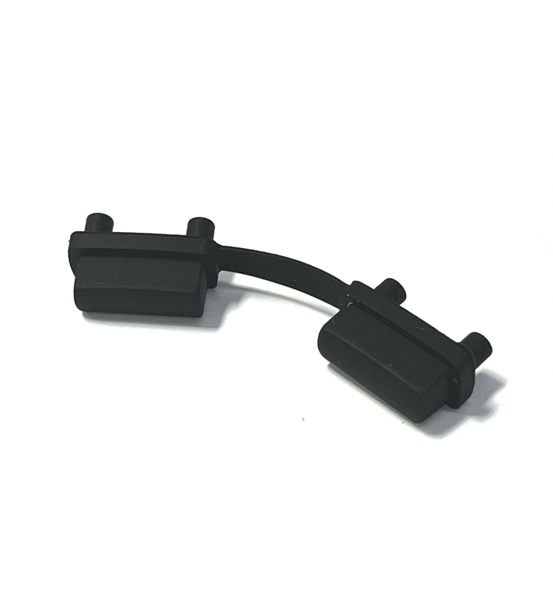 Set di pulsanti in gomma, 2 pulsanti neri, per tastiera Korg 530000001683