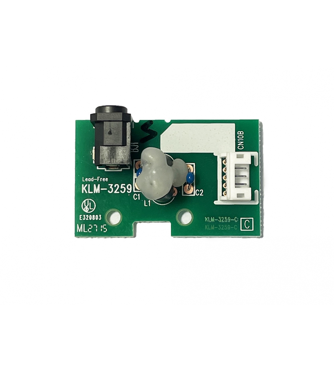 Scheda di ingresso alimentazione (scheda jack CC, KLM-3259)