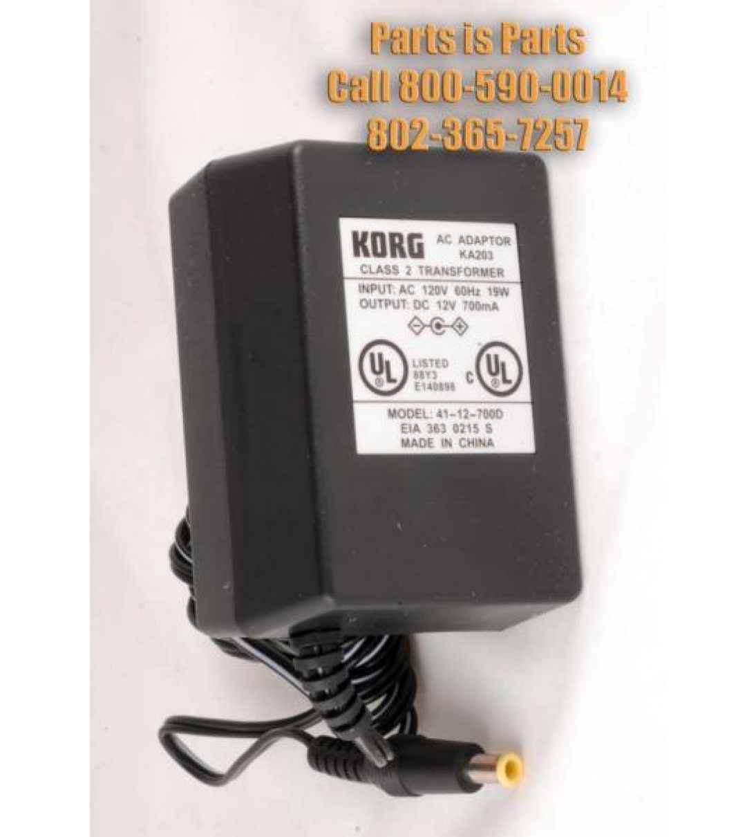 Korg KP2, KP3 Power Supply KA203 [405012900]