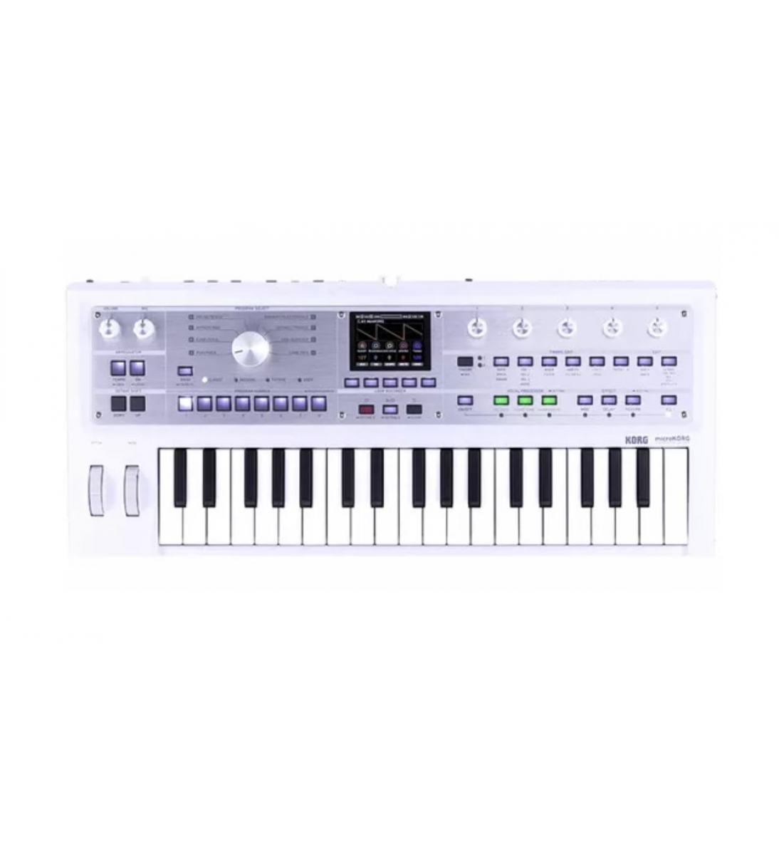 microKORG 2 White microKORG 2 White è la nuova edizione del microKORG vintage, originale e diffuso synth compatto - B029KO181421