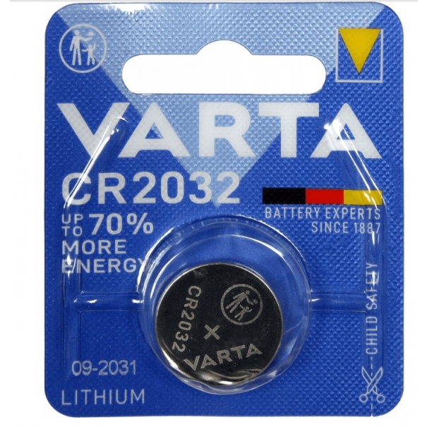 Varta Pile lithium CR2032 (Blister d'une pile)