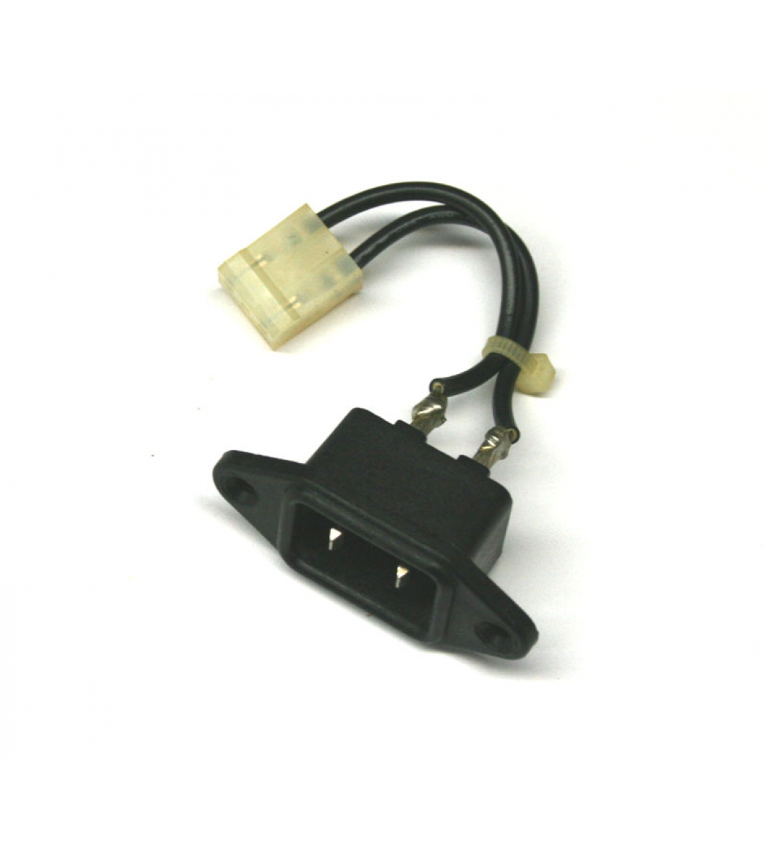 Gruppo connettore di alimentazione CA a 2 poli, con cablaggio e connettore, per sintetizzatore Korg