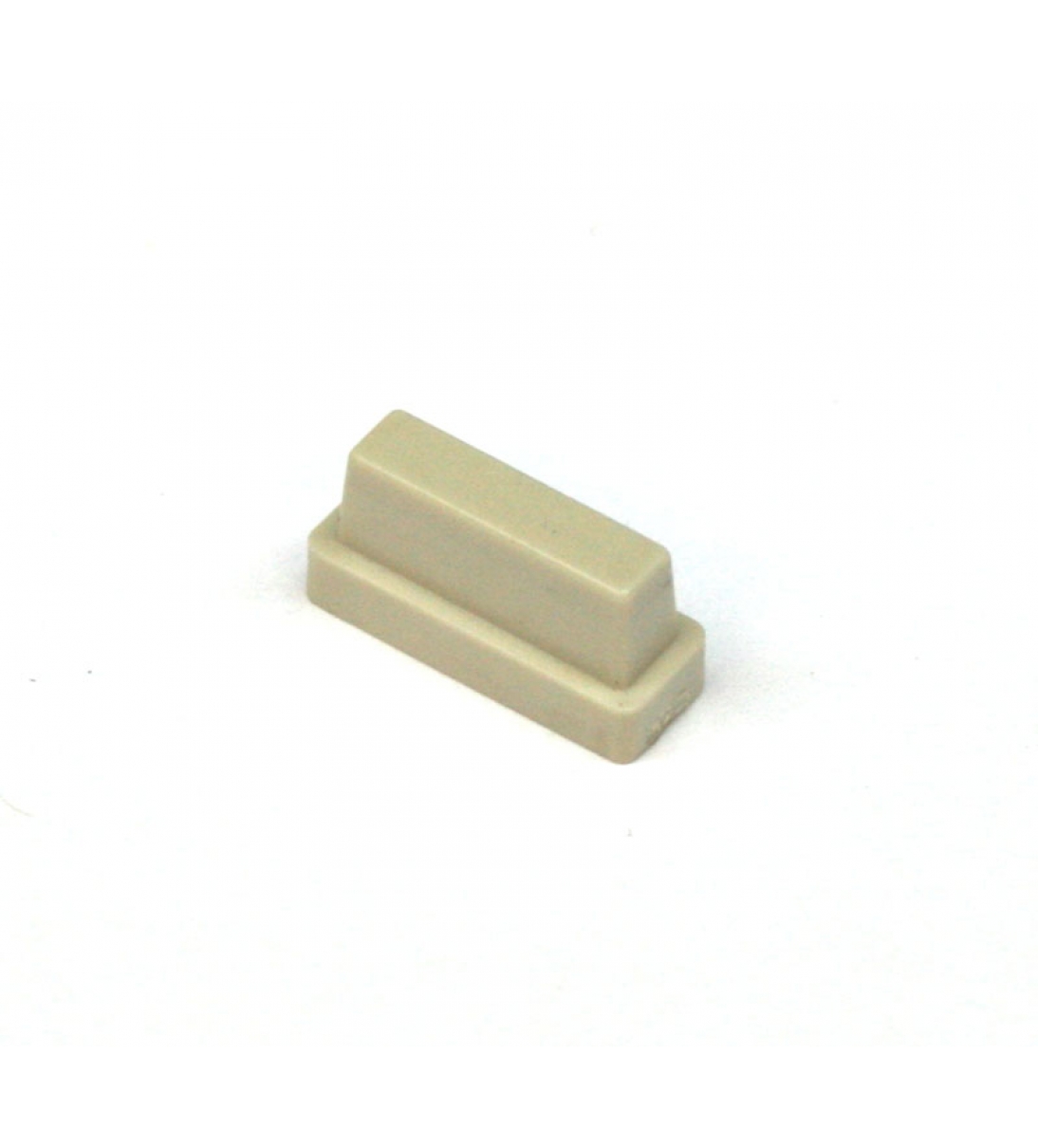 Pulsante del pannello in plastica bianca, 13x3 mm, Korg 62012401