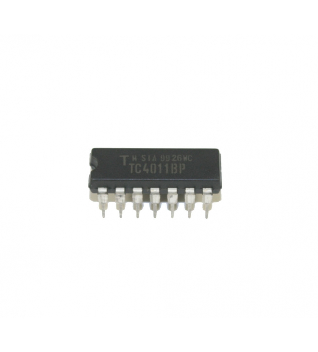 Circuito integrato, chip 4011B a quattro gate con buffer, DIP a 14 pin
