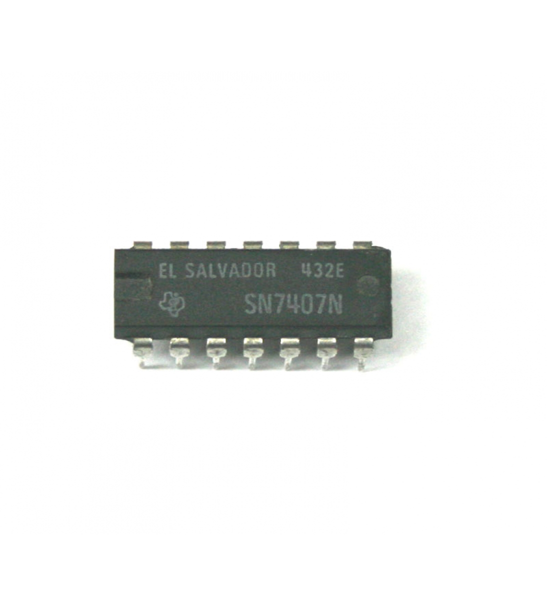 Circuito integrato, buffer/driver esadecimale SN7407N, DIP a 14 pin