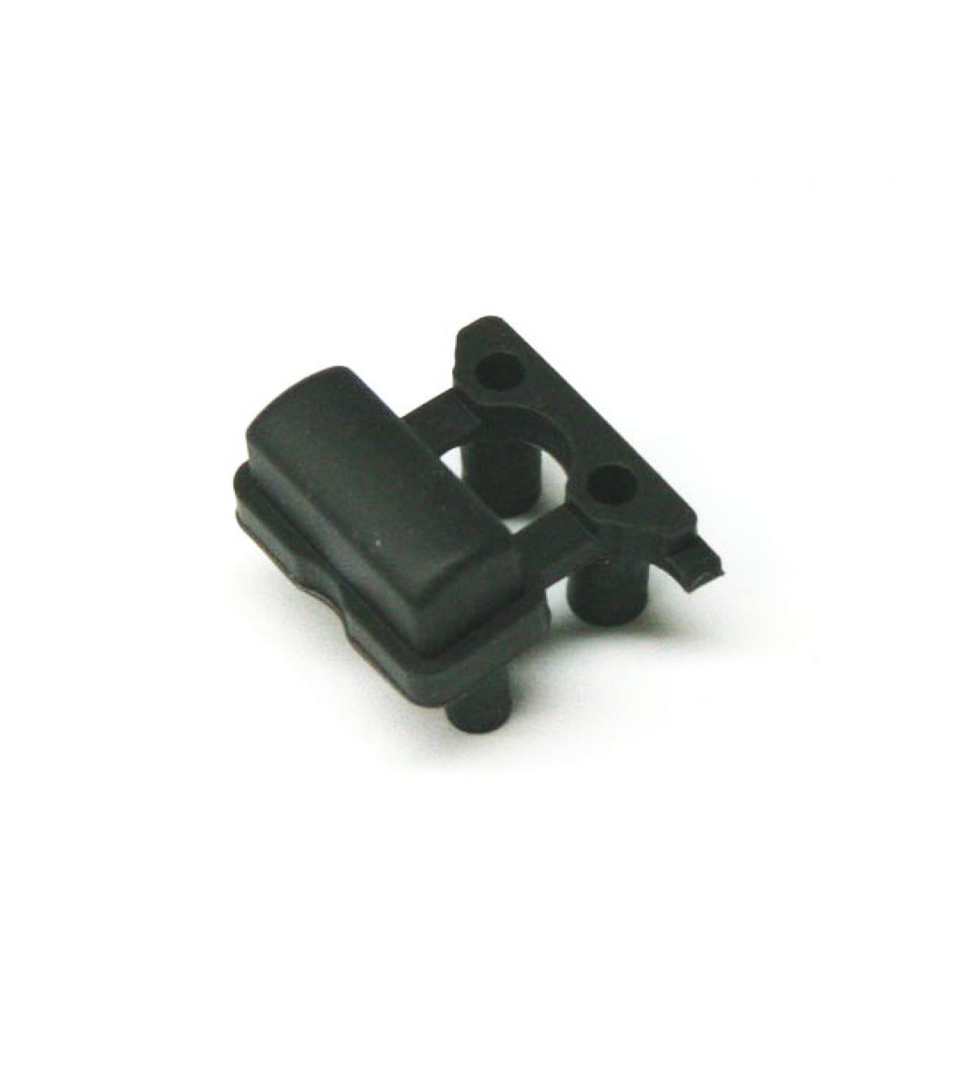 Pulsante a pannello in gomma nera, 15x7 mm, per tastiera Korg PLA0001081