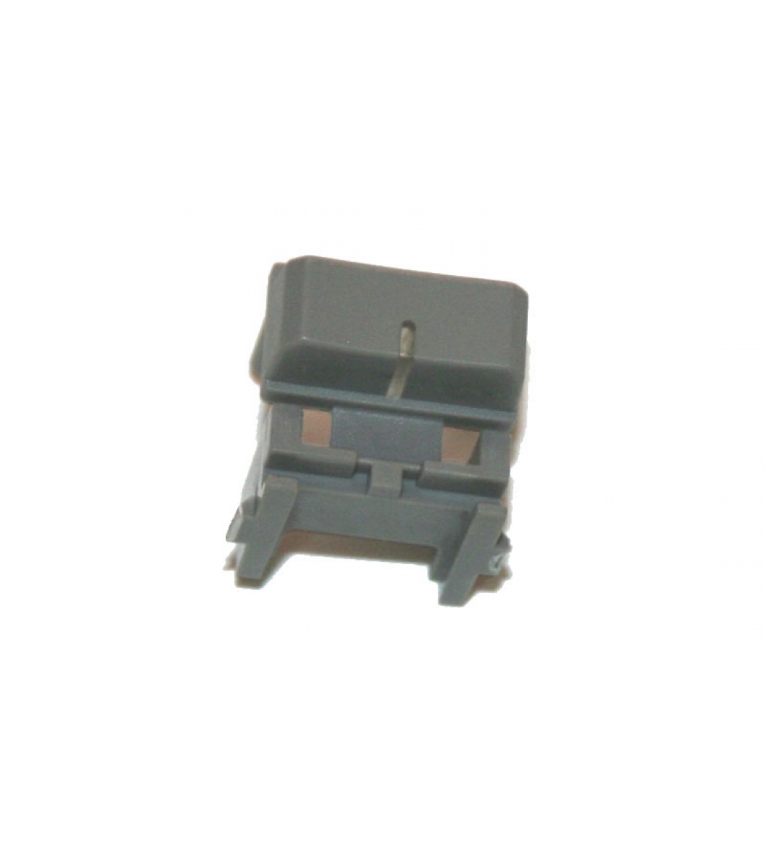 Pulsante del pannello grigio, con finestra LED