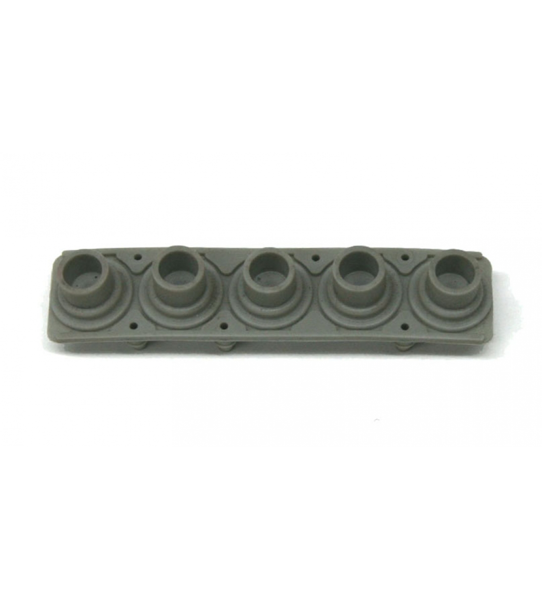 Striscia di contatto in gomma per tasti di sintetizzatori, striscia a 5 note