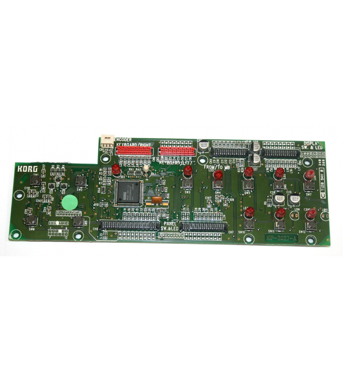 Pannello di controllo (KIP-2027), lato destro del display, per Korg PA80
