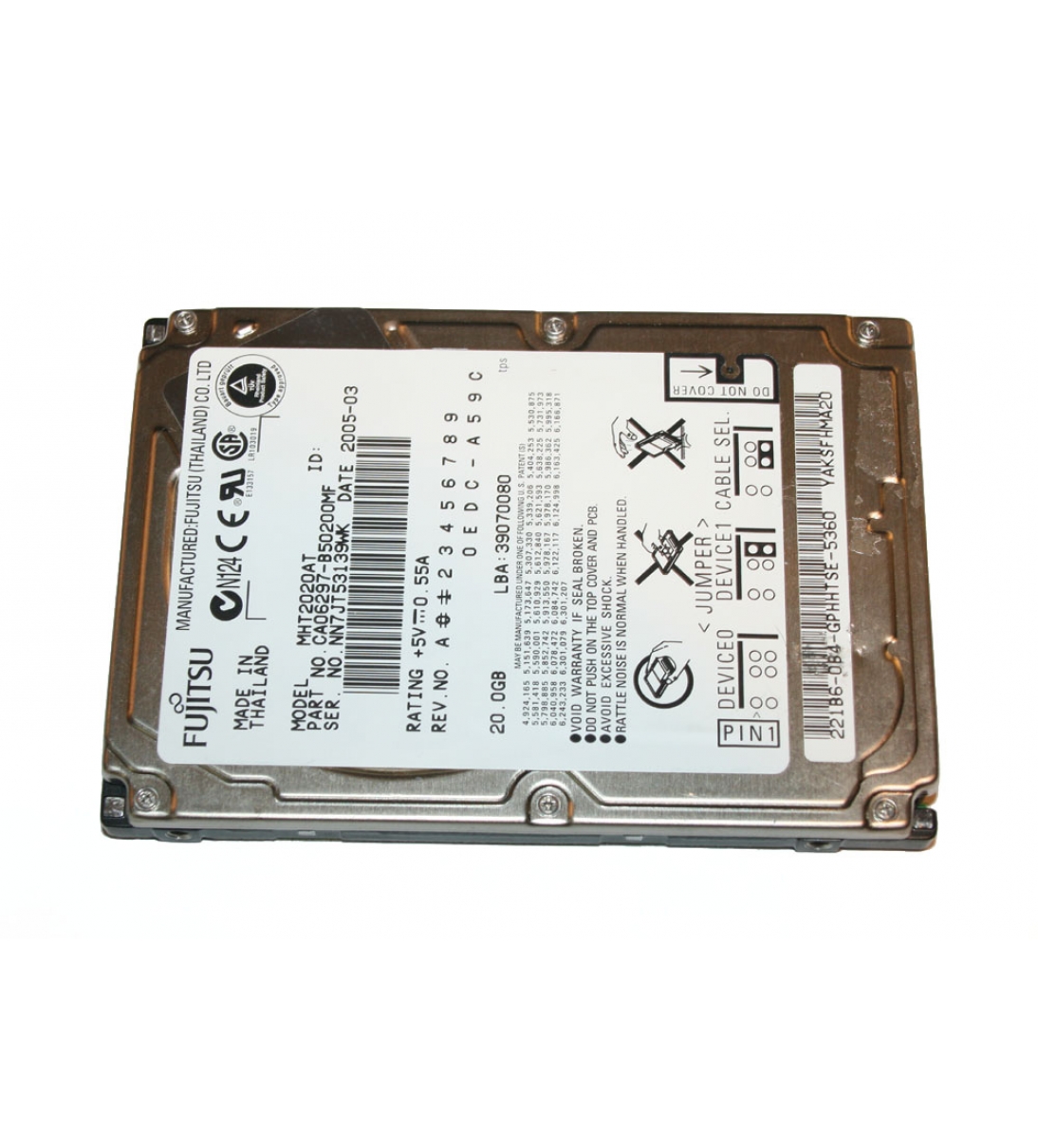 Disco rigido da 20 GB