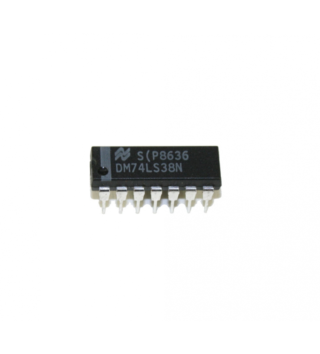 Circuito integrato, buffer NAND gate a due ingressi quadrupli 74LS38N, DIP a 14 pin