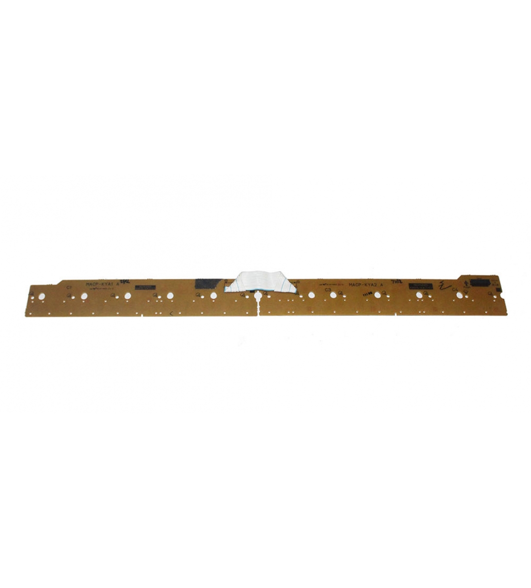Gruppo scheda contatti tasti inferiori (MACP-KYA1 e MACP-KYA2), per i 44 tasti inferiori della tastiera, Casio 10341198
