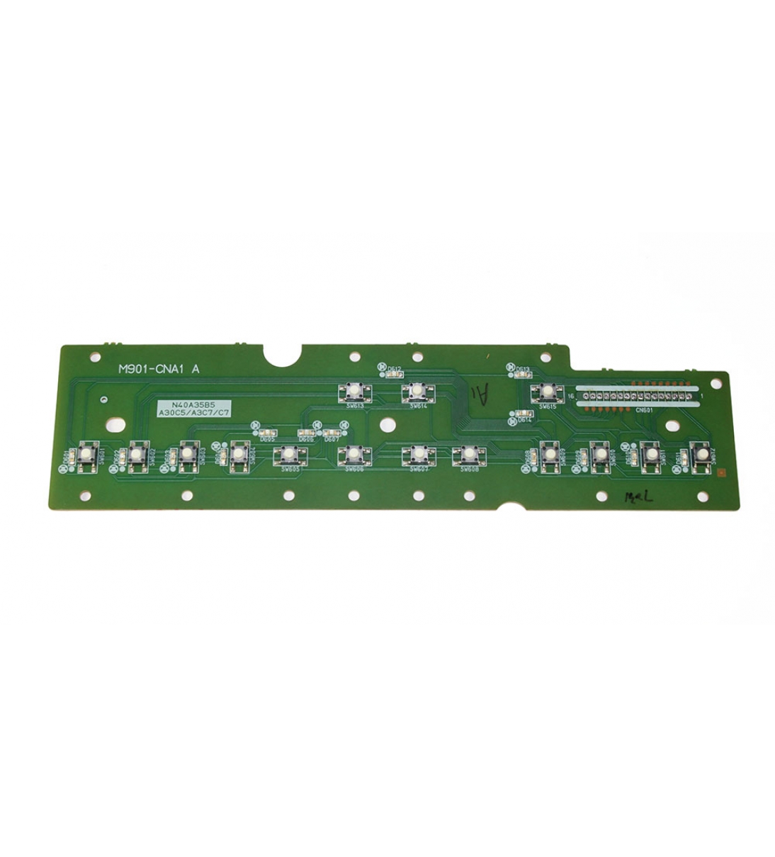 Scheda pannello sinistro (M901-CNA1), per tastiera, Casio 10346445