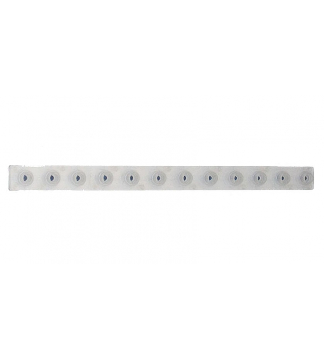 Striscia di contatto in gomma, 12 tasti, per tastiera, Casio 10334333 e 10355627