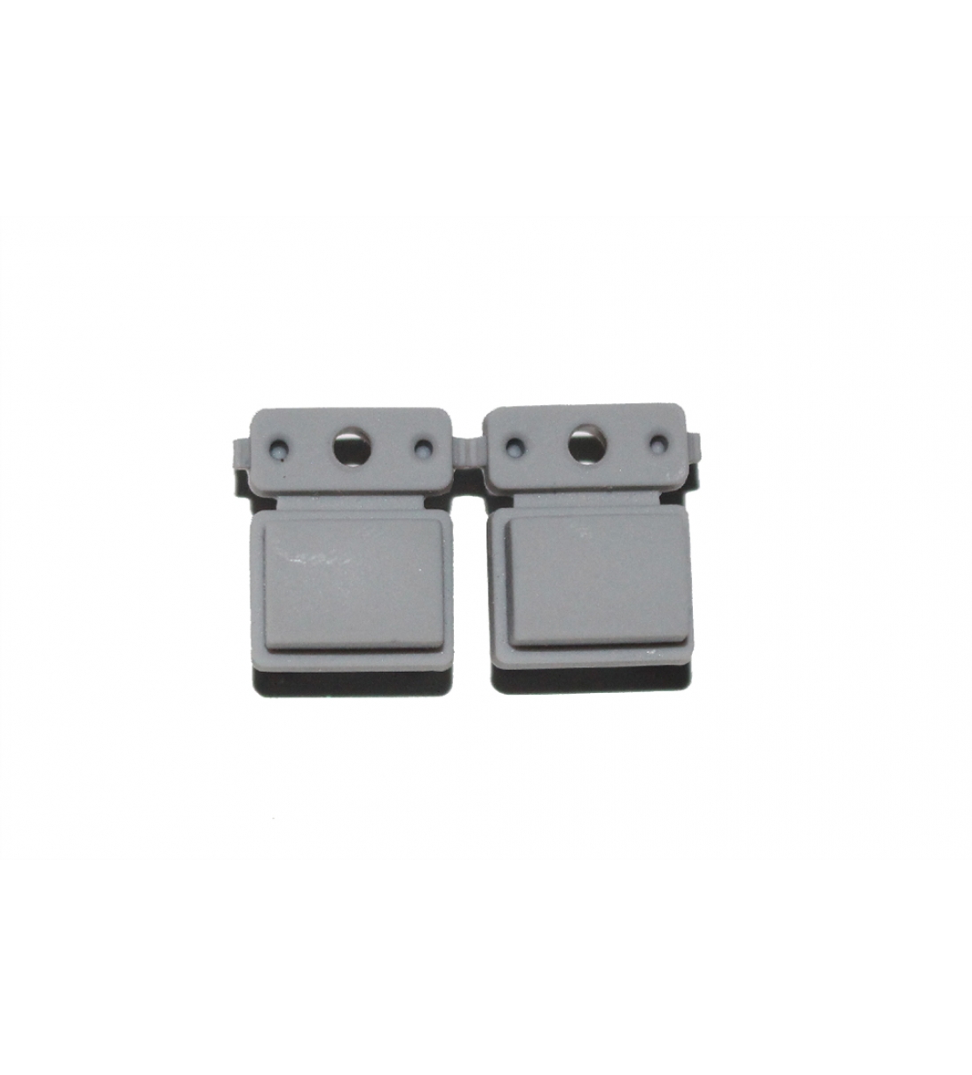 Set di pulsanti del pannello, 2 pulsanti grigi, per tastiera Korg