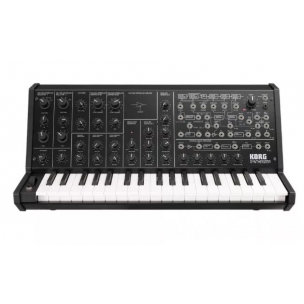 MS-20 Mini è una perfetta replica dell'MS-20 dispone di due oscillatori con ring modulation, generatori di inviluppo, hold e delay