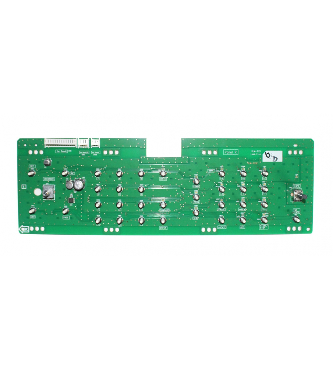 Scheda pannello destro (KLM-3121), per tastiera Korg 510C80443120