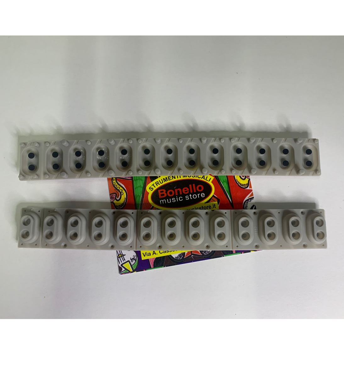 Korg Gommini conduttivi 13 tasti per Tastiere Korg Paser, Ricambi Originali [B027KG102]