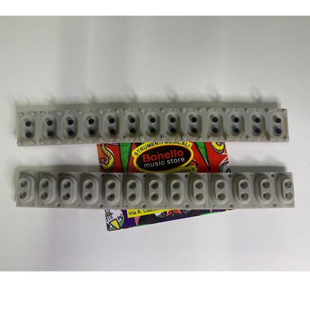 Korg Gommini conduttivi 13 tasti per Tastiere Korg Paser, Ricambi Originali [B027KG102]