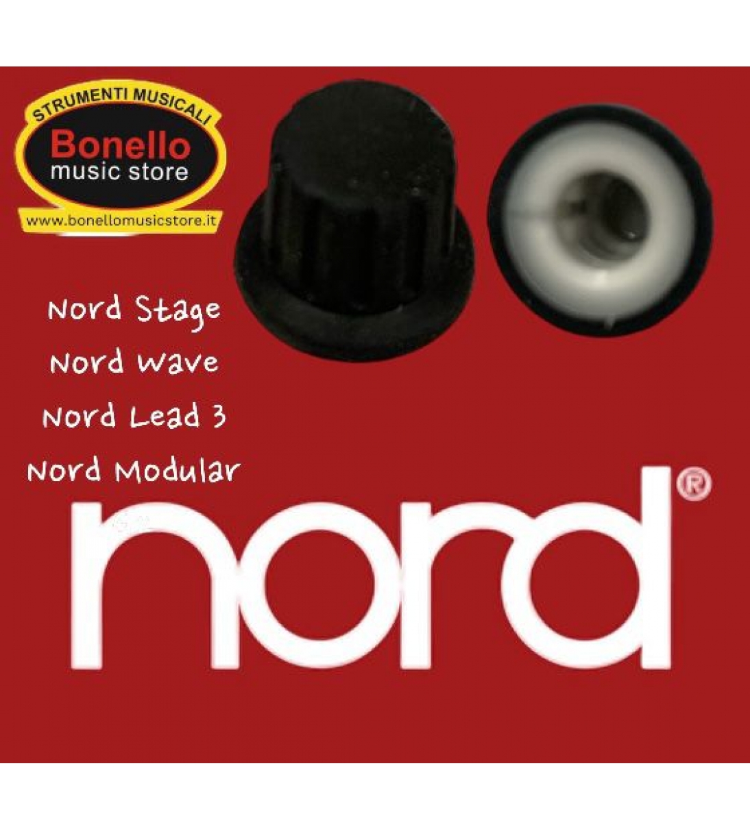 Knob encoder per Nord Stage, Nord Wave, Nord Lead 3, Nord Modular G2