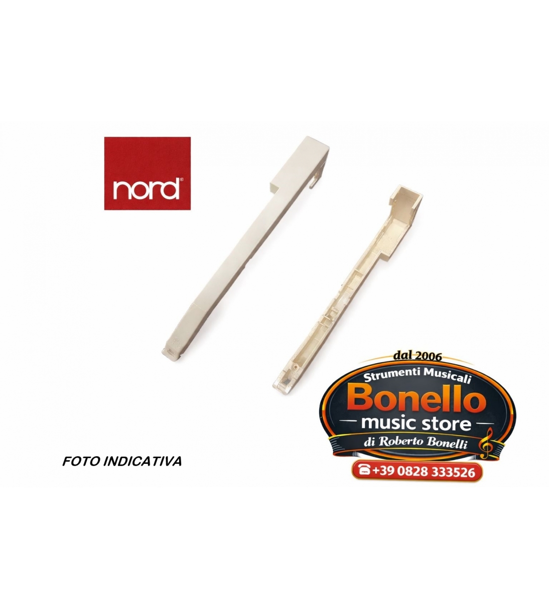 Tasto RE, D per tastiera Nord Electro e Stage, Fatar TP8  Nord 40002 [B027NO202831]