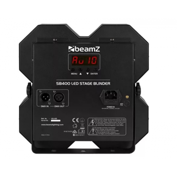 BEAMZ SB400 Stage Blinder 4x50W LED 2-in-1