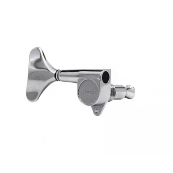 Grover 144C Mini Bass Tuners Chrome (left-handed)