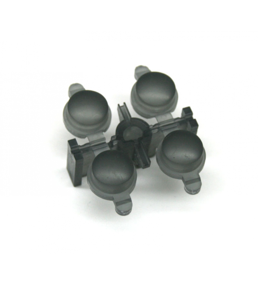 Pulsanti del pannello in plastica traslucida, set da 4, per tastiera Korg