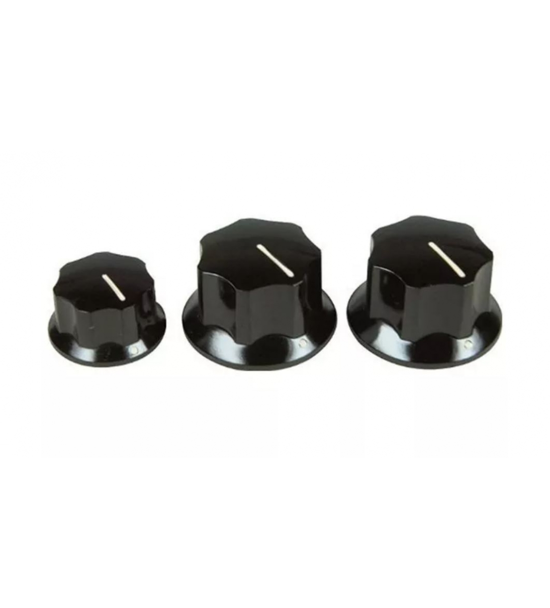 Knob Standard Jazz Bass Knobs (3) [B007AL112]