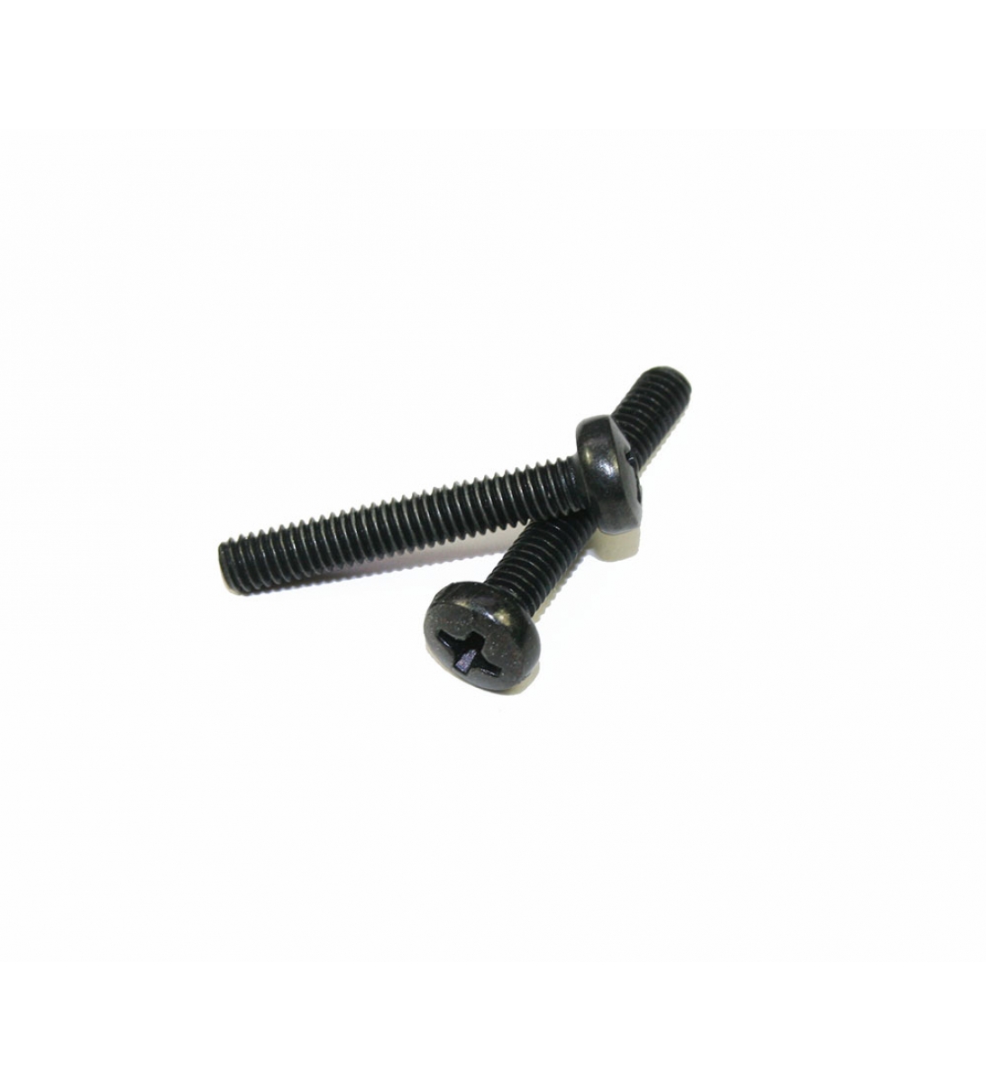 Viti a macchina nere, 25 mm, confezione da 2, per tastiera Nord 40038