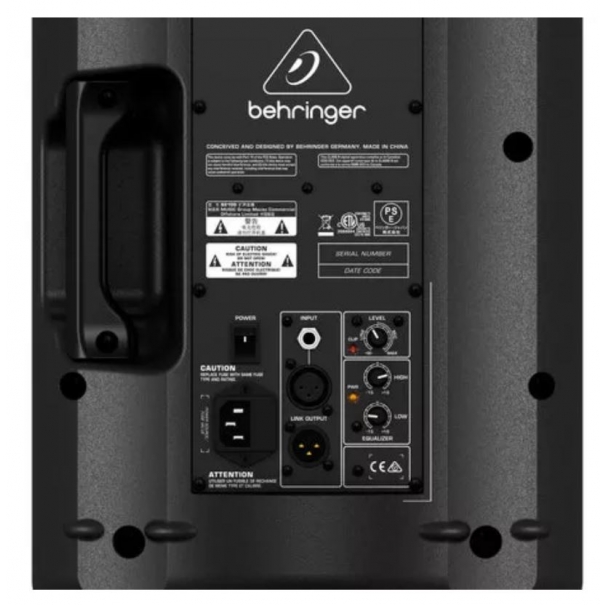 B210D Sistema di altoparlanti PA da 200 Watt a 2-Vie per applicazioni live e playback [B003BE157]