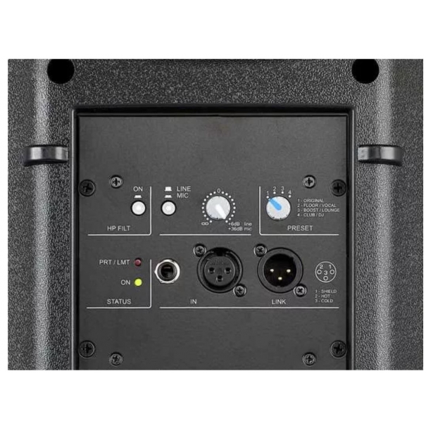 JMaxX 114A La nuova serie FBT JMaxX combina facilità d'uso e versatilità per molte applicazioni audio portatili e installazioni: musicisti, DJ, noleggio di sound reinforcement, eventi aziendali, bar e club