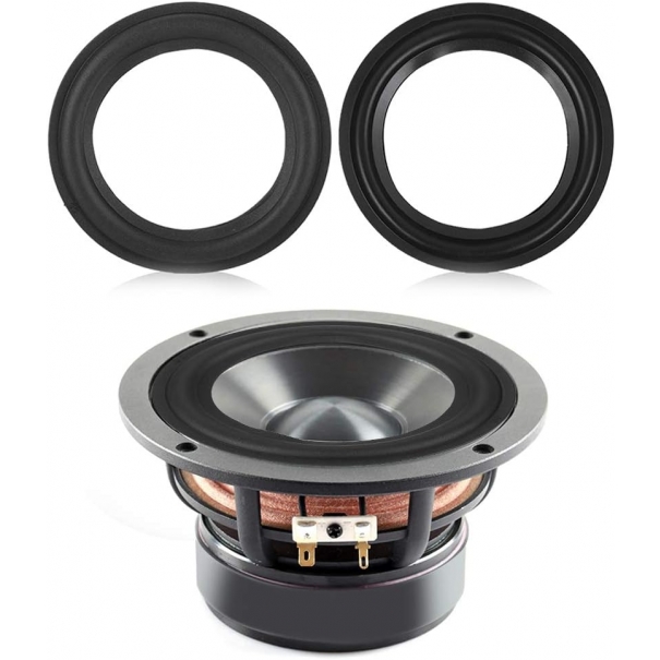 Bordi in gomma Sostituzione parte di riparazione del woofer Riparazione di perline dell'altoparlante del bordo della schiuma del subwoofer per Jbl/Swans Bordo dell'altoparlante (4 inch) [B027AV160]