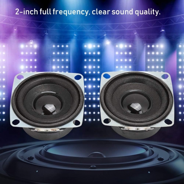 Altoparlante Full Range, altoparlanti bassi da 2 pollici 4Ω 3W a bassa frequenza Altoparlante multimediale a tromba per altoparlante Bluetooth