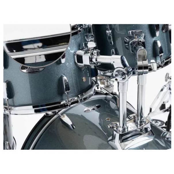 RS505C/C706 Roadshow Charcoal Metallic con Piatti Sabian