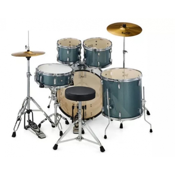 RS525SC/C706 Roadshow Charcoal Metallic con Hardware e Piatti Sabian