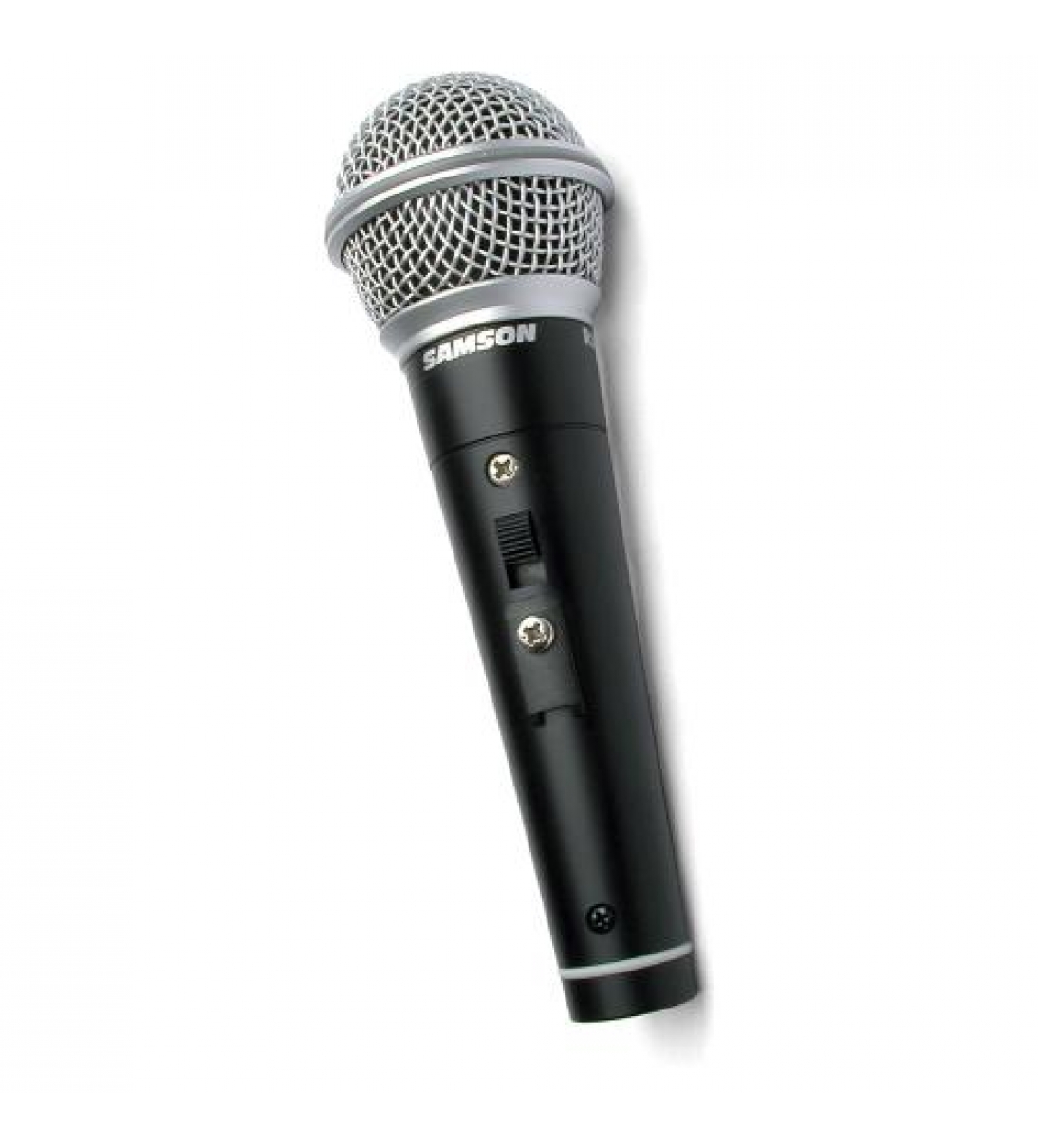 Microfono Dinamico Cardioide con Switch, Cavo Jack/XLR e Clip [R21S-B]