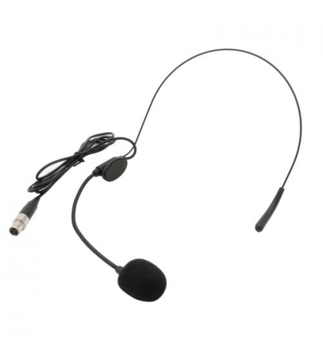 Microfono ad Archetto spinotto Mini XLR 3 poli (Colore Nero) [XT-H3]