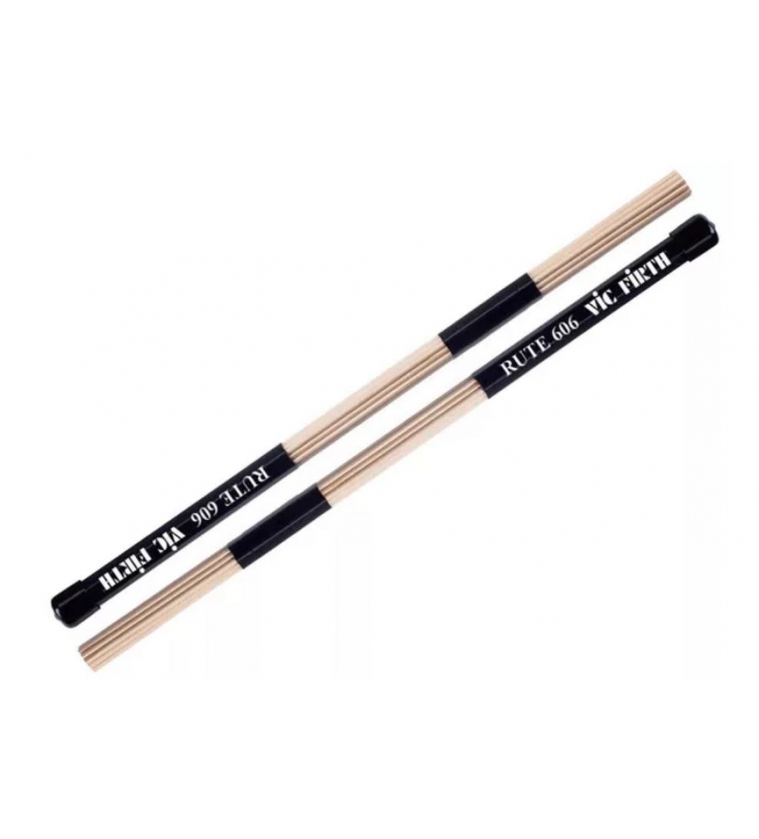 Vic Firth Rute 606 Spazzole in legno per batteria